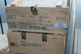 Bonded Warehouse Cargo Crates